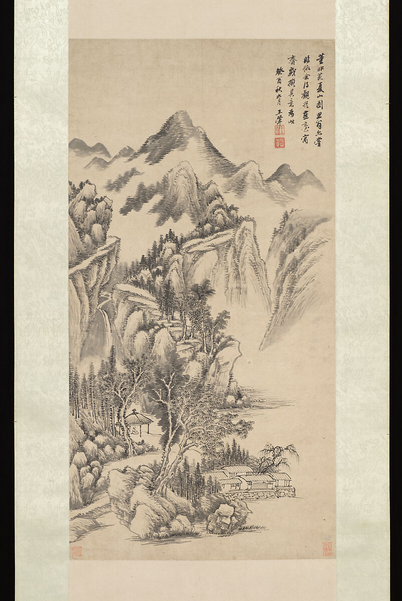 王翬作品局部